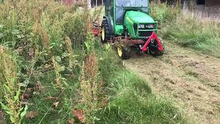 John Deere 2520 verstek klepelmaaier Scholtens Straat&Groen