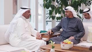 UAE President receives Foreign Minister of Kuwait