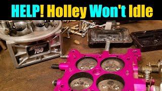 Holley Carb Wont Idle? Check This! | Holley Carb Secrets, Tips And Tricks |