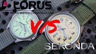 Sekonda VS Lorus 2 budget watches go head to head....