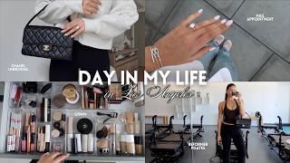 LA vlog  FASHIONPHILE Chanel unboxing, reformer pilates, russian manicure, farmers market