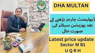 Dha Multan Latest price update sector M H B1 U Q R