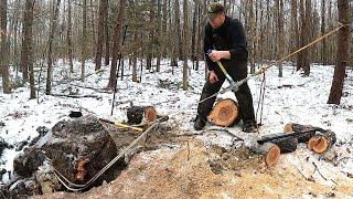 1 Year Clearing Land By Hand - Building Road & Off Grid Homestead