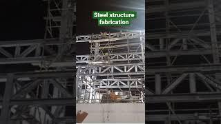 On 26floor Steel Structure Fabrication Work