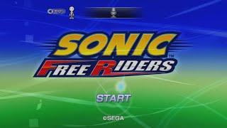 Sonic Free Riders (With Kinect) Longplay
