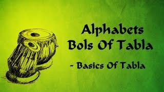 Basic Alphabets/ Bols Of Tabla - Basics of Tabla