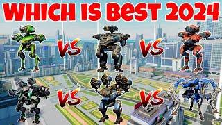 WR Which is best 2024 Robots Comparison |WAR ROBOTS|