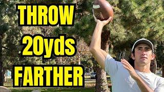 The BEST ARM STRENGTH QB DRILLS