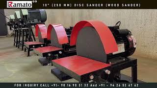 Disc Sander Machine | Ramato