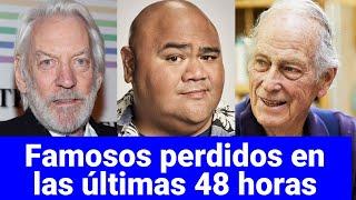 Famosos fallecidos hoy / Noticias del 22 de junio