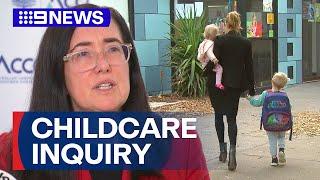 ACCC’s investigation into high cost of childcare | 9 News Australia