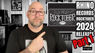 Rhino Records Rocktober 2024 Releases Part 1