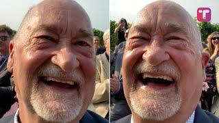 Dad Records Accidental Selfie During Son's Wedding