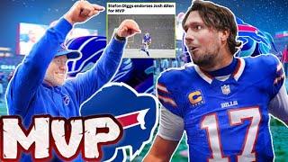 Buffalo Bills Naming Josh Allen as MVP including Stefon Diggs