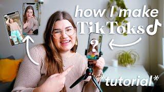 How I film & edit TikToks in 2023 | Batch create with me!