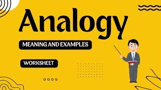 Analogy  Questions: Definition and Example