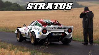 LANCIA STRATOS Gr.4 | Beautifull V6 sounds | Long clips at Eifel Rally Festival 2023