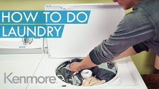 Laundry Basics: How to Do Laundry Properly | Kenmore Top Load Washer