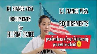 HOW TO APPLY FOR K1 FIANCE VISA AND REQUIREMENTS | K1 FIANCE VISA DOCUMENTS FOR FILIPINO FIANCE 2021