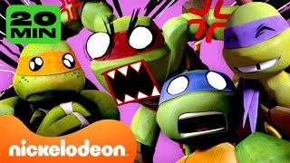 TMNT: Wojownicze Żółwie Ninja | 22 minuty Wojowniczych Żółwi Ninja w TOTALNYM anime! | Nickelodeon