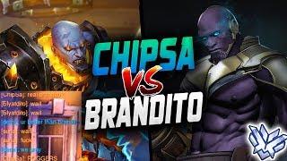 CHIPSA DOOMFIST VS BRANDITO DOOMFIST! EPIC BATTLE! [ OVERWATCH SEASON 19 TOP 500 ]