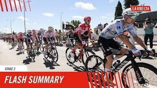 Stage Highlights in 1' - Stage 2 - La Vuelta 2024