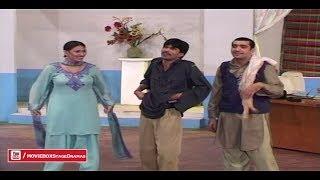 BAITHO BAITHO LAYA DALA  ZAFRI KHAN VS SAJAN ABBAS  FUNNY DRAMA CLIP 