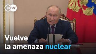 Putin cambia su doctrina de uso de armamento nuclear y lanza nueva amenaza a Occidente