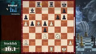 Stockfish  ELO 3657 VS Ethereal ELO 3523