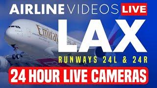 LIVE 24/7 LAX Airport Action | LIVE Plane Spotting with ATC!