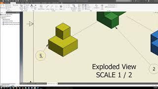 Puzzle Cube Exploded View and Parts List - Part 2