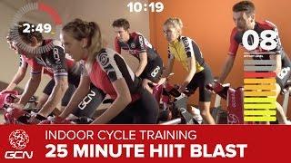 Indoor Cycling Training – 25 Minute HIIT Blast