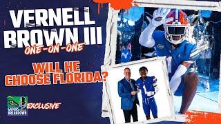EXCLUSIVE: Vernell Brown III REVEALS why he might choose the Florida Gators ahead of Sunday decision