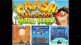 "Crash Bandicoot: Nitro Kart 2" JAVA GAME (Vivendi 2007 year) FULL WALKTHROUGH