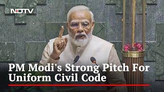 PM Modi Bats For Uniform Civil Code