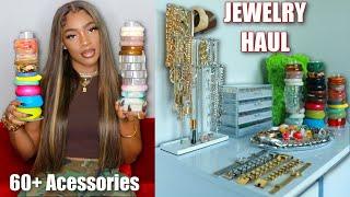 *HIGHLY REQUESTED* HUGE Jewelry Haul (60+ items) Necklaces, Bracelets, Rings + Earrings