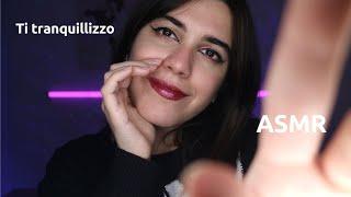 TI TRANQUILLIZZO PRIMA DI ANDARE A DORMIRE| ASMR ITA| whispering, kisses, hand movements