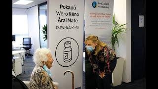 Julie - our client, got vaccinated at New Zealand Health Group site