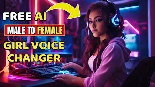 Male to female voice changer free ai voice generator | how to change voice with ai