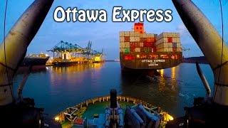 7200hp tugboat - Ottawa Express  - RAW Footage