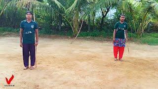 Silambam new lessons and individual talent ( Dharshini, Mathimalar )