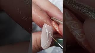 Nail tutorial for beginners step by step / Fake nails #shorts