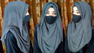 Easiest Summer Hijab Style || Summer Hijab Look | Hijab Tutorial