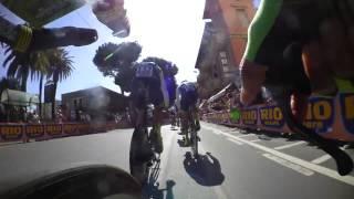 Giro d'Italia - Stage 1 Velon bike camera -  Esteban Chaves