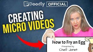 Creating your First MICRO VIDEO with Doodly | Doodly Tutorials