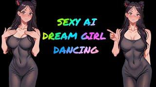 New AI GENERATED VIDEO - SEXY AI DREAM GIRL DANCING - ANIMATION #AIGIRL #AI#DANCE