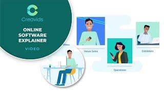 Online Software Explainer video | Animated Marketing and Advertising videos by Creavids