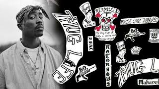 2Pac All Tattoo Original Design | 2pac Rapper Tattoo | Sbm Tattoo @2PacOfficialYT