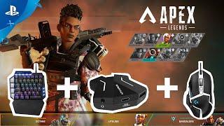 【Search "HYCARUS" on Amazon】How to Use HYCARUS Mouse and Keyboard Adapter to Play APEX Legends