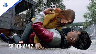 Marvel's Spider-Man 2 New MJ Cheats On Peter With Miles 19 Inches Symbiote Venom's Transformation